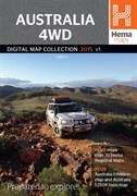 Australia 4WD Raster Map Collection on DVD - Disc