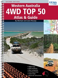 Hema Books Travel Guides, Western Australia 4WD Top 50 Atlas & Guide