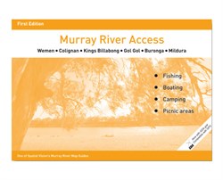 Spatial Vision Maps Outback & Regional, Murray River Access Map - Yellow