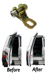 4x4 Equip Vehicle Gear Brackets & Mounts, Nissan Patrol GU Rear Door Bracket Extension