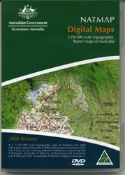 Geoscience Maps Digital Mapping , Natmap Digital Maps 2008 - 250k Scale