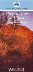 WestPrint Maps Outback & Regional, Alice Springs to Uluru