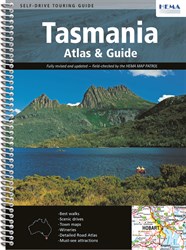 Hema Books Travel Guides, Tasmania Atlas & Guide