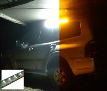4x4 Equip Lighting Light, Twin Duo Yellow/White LED Strip Light