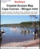 Cape Conran - Wingan Inlet Coastal Access Map
