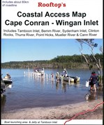 Rooftop Maps Outback & Regional, Cape Conran - Wingan Inlet Coastal Access Map