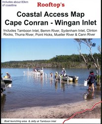 Rooftop Maps Outback & Regional, Cape Conran - Wingan Inlet Coastal Access Map