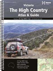 Hema Books Travel Guides, The High Country Victoria - Atlas and Guide