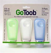 HumanGear Outdoor Gear Travel Containers, GoToob 3-Pack Medium