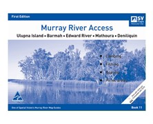 Spatial Vision Maps Outback & Regional, Murray River Access Map - Violet