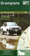 Spatial Vision Maps Outback & Regional, Grampians 4WD Map