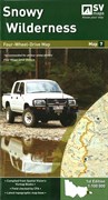 Spatial Vision Maps Outback & Regional, Snowy Wilderness 4WD Map