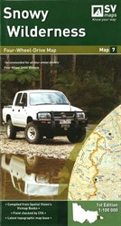 Spatial Vision Maps Outback & Regional, Snowy Wilderness 4WD Map