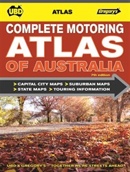 UBD Gregorys Books Road Atlases, Complete Motoring Atlas of Australia