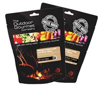 Outdoor Gourmet Company Camp Meals Lamb Dishes, Mediterranean Lamb with Black Olives