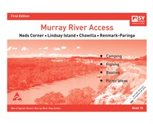 Spatial Vision Maps Outback & Regional, Murray River Access Map - Red