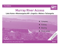 Spatial Vision Maps Outback & Regional, Murray River Access Map - Purple