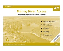 Spatial Vision Maps Outback & Regional, Murray River Access Map - Mustard