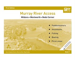 Spatial Vision Maps Outback & Regional, Murray River Access Map - Mustard