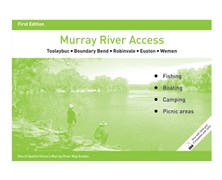 Spatial Vision Maps Outback & Regional, Murray River Access Map - Lime
