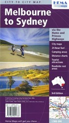 Hema Maps State & City, Melbourne to Sydney