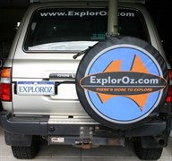 ExplorOz Vehicle Gear Wheel Covers, Spare Wheel Cover - Size 003 - 700mm