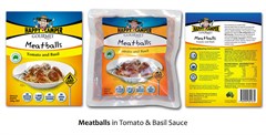Tomato & Basil Meatballs Packaging