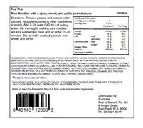 Directions, Ingredients and Nutritional Information