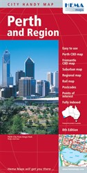 Perth & Region Handy Map - Deluxe Cover