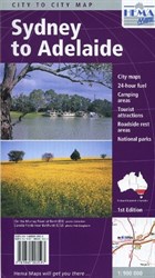 Sydney to Adelaide City Map