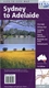 Sydney to Adelaide City Map