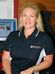 Ladies Navy/White Polo Shirt - TMTE