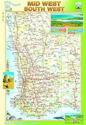 Mid West South West Map Book