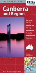 Canberra and Region Handy Map - Deluxe Cover