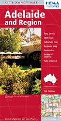 Adelaide & Region Handy Map - Deluxe Cover