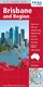 Brisbane & Region Handy Map - Deluxe Cover