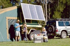 Due to their low power consumption WAECO CoolFreeze fridge/freezer are ideal for solar operation
