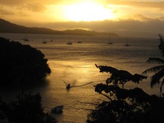 QUITE A FEW CRUISING YACHTS IN PORT THIS EVENING