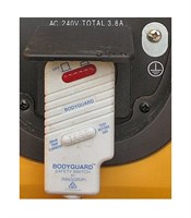 External safety switch & earth terminal 