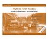 Murray River Access Map - Brown