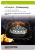 4 Mode Headlamp 