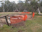The end of the original Lovicks Hut