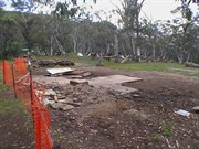 The end of the original Lovicks Hut