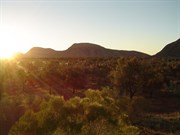 Sunset from lookout
