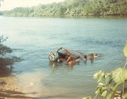 Daintree River Crossing the wrong way