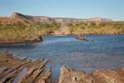 Pentecost river crossing. June 2006