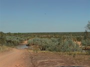 East side of Durack River Crossing: July 2001