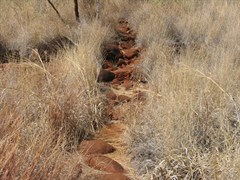 Lennard Gorge Carpark - Walking track down to gorge 