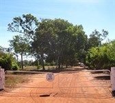 Drysdale River Station gate