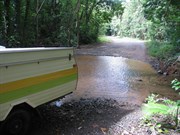 Not much more than a puddle